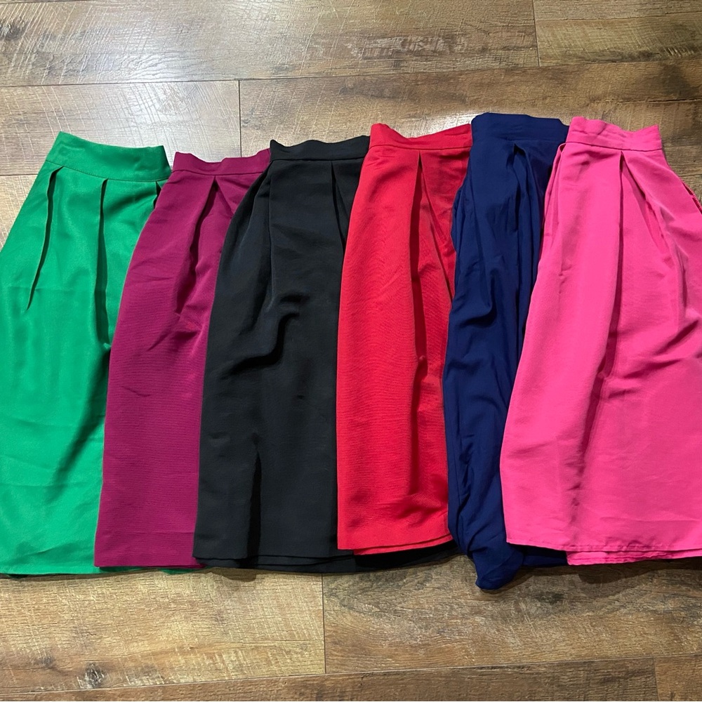 Women's midi skirt lot